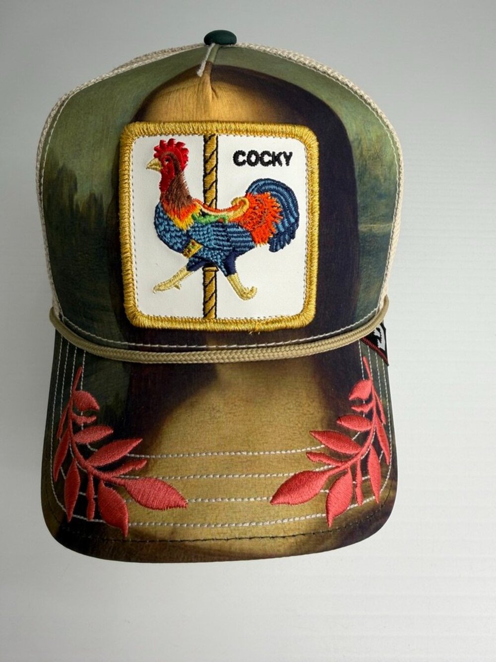 Goorin Bros Hat Men Snap Back Cocky Spell Rooster Farm Street Party Gym Core Go